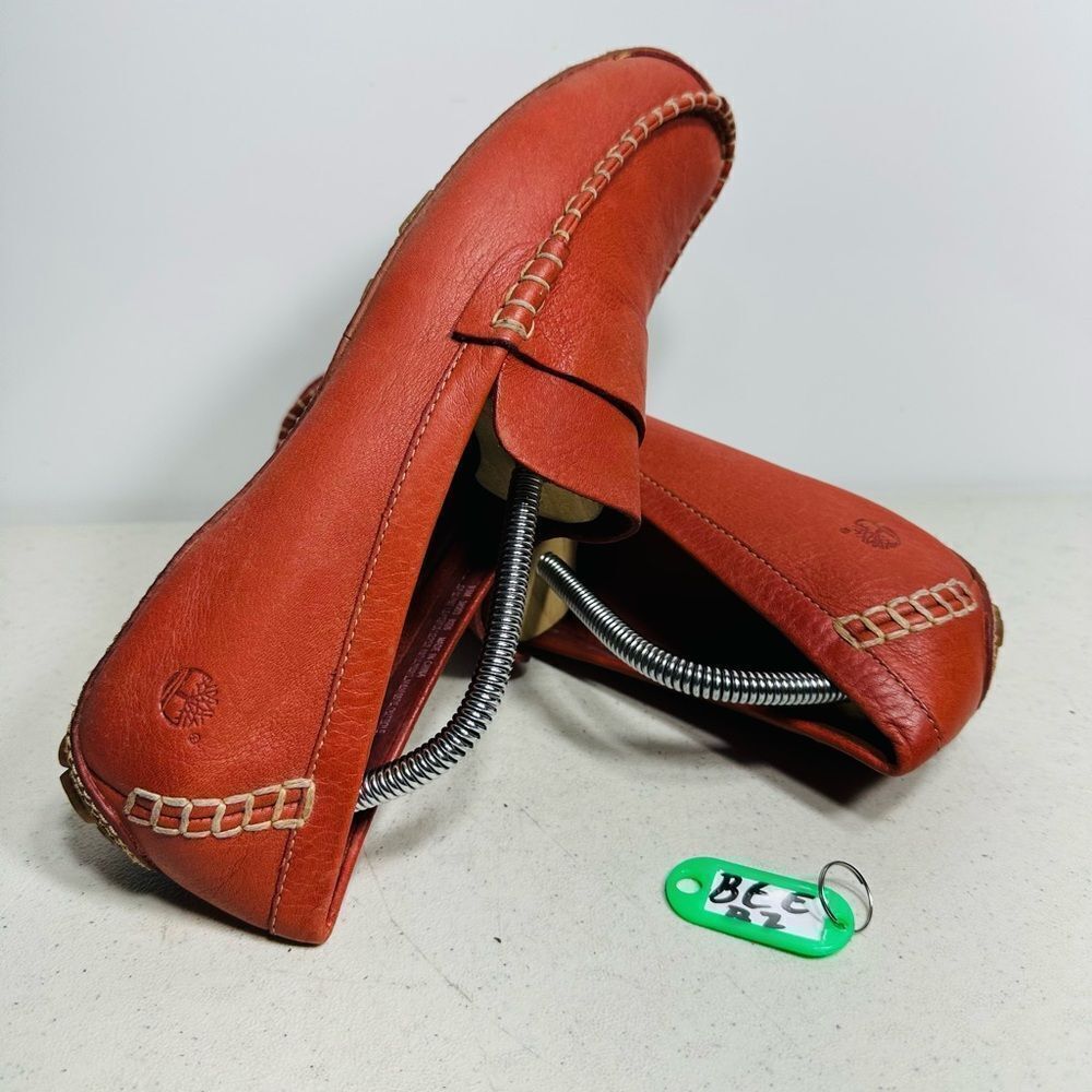 Timberland Driver Shoes/ Loafer 9,5m Burnt Orange Color